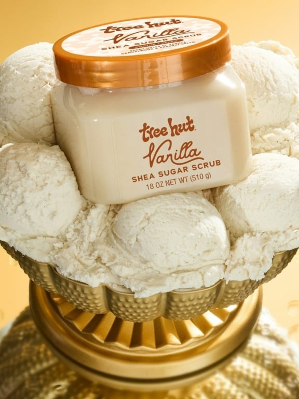 Tree Hut Vanilla Shea Sugar Scrub - Cream